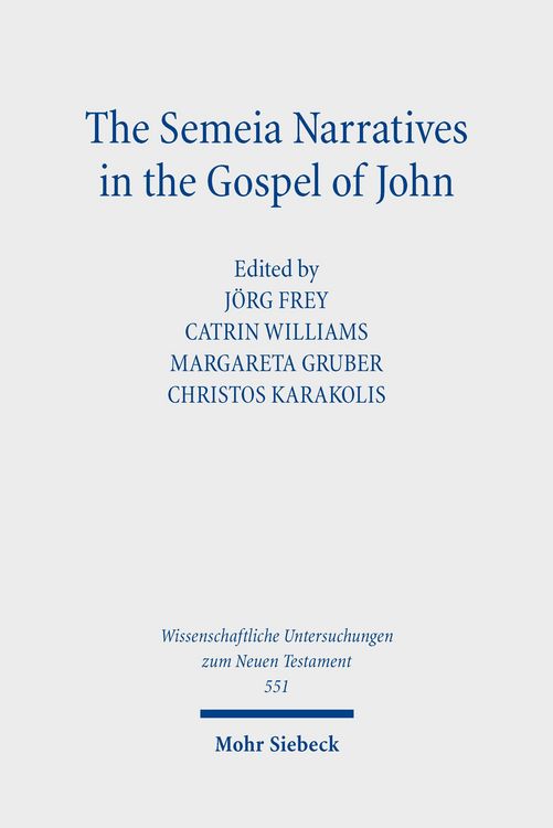 Produktbild: The Semeia Narratives in the Gospel of John