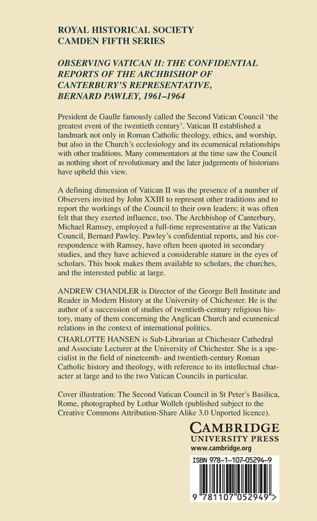 Produktbild: Observing Vatican II