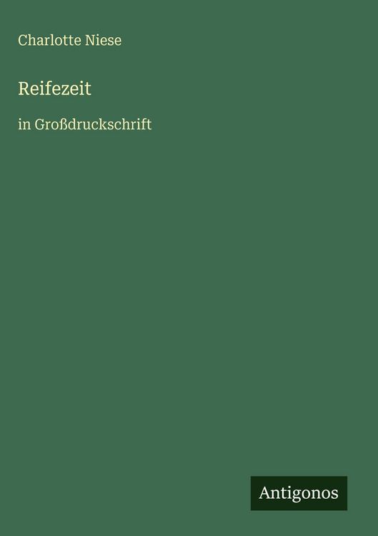 Produktbild: Reifezeit
