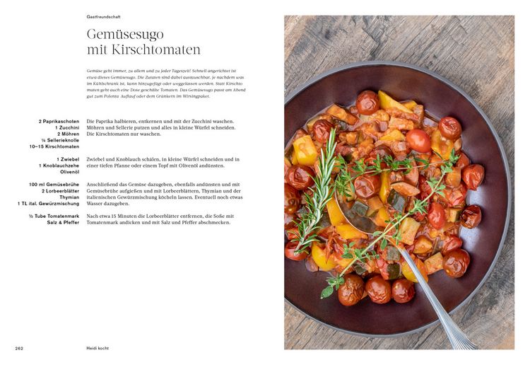 Produktbild: HEIDI KOCHT vegetarisch