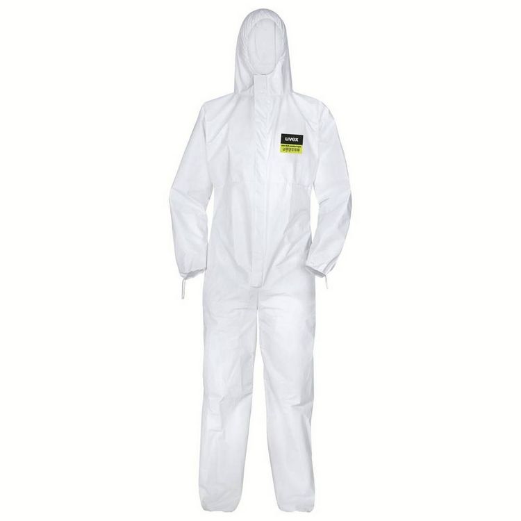 Produktbild: Uvex 8849712 5/6 comfort light Einweg (NR) Overall wei&szlig;, XL Kleider-Gr&ouml;&szlig;e: XL Wei&szlig;