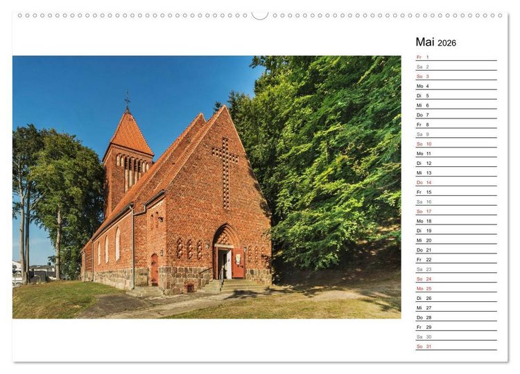 Produktbild: Ostseebad Binz &ndash; Zeit f&uuml;r Erholung (hochwertiger Premium Wandkalender 2026 DIN A2 quer), Kunstdruck in Hochglanz
