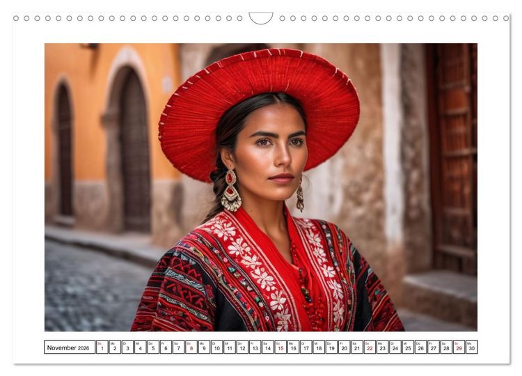 Produktbild: Farbenfrohe Frauenpower (Wandkalender 2026 DIN A3 quer), CALVENDO Monatskalender