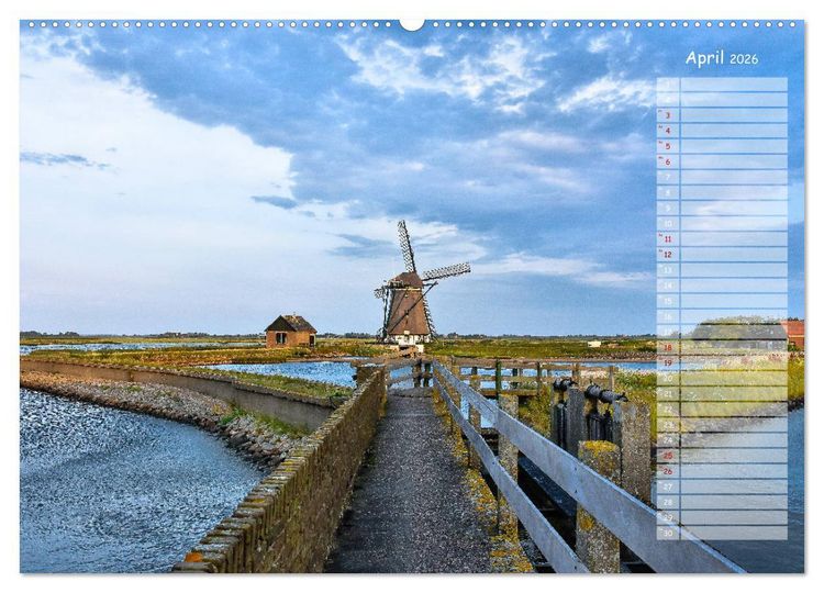 Produktbild: Ein Sommer auf Texel (Wandkalender 2026 DIN A2 quer), CALVENDO Monatskalender