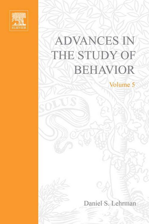 Produktbild: Advances in the Study of Behavior