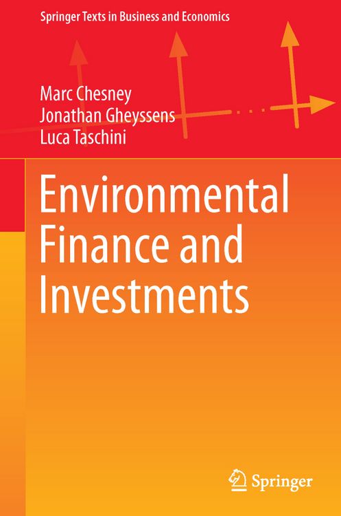 Produktbild: Environmental Finance and Investments