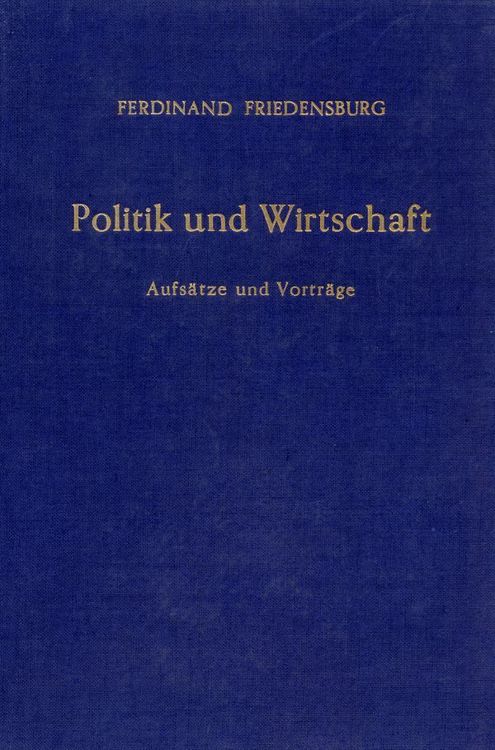 Produktbild: Politik und Wirtschaft.