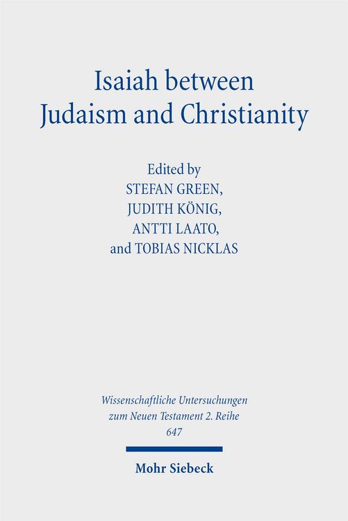 Produktbild: Isaiah between Judaism and Christianity
