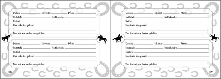 Produktbild: Mein Reiter-Tagebuch - F&uuml;r alle Erlebnisse und Erinnerungen aus dem Reitstall