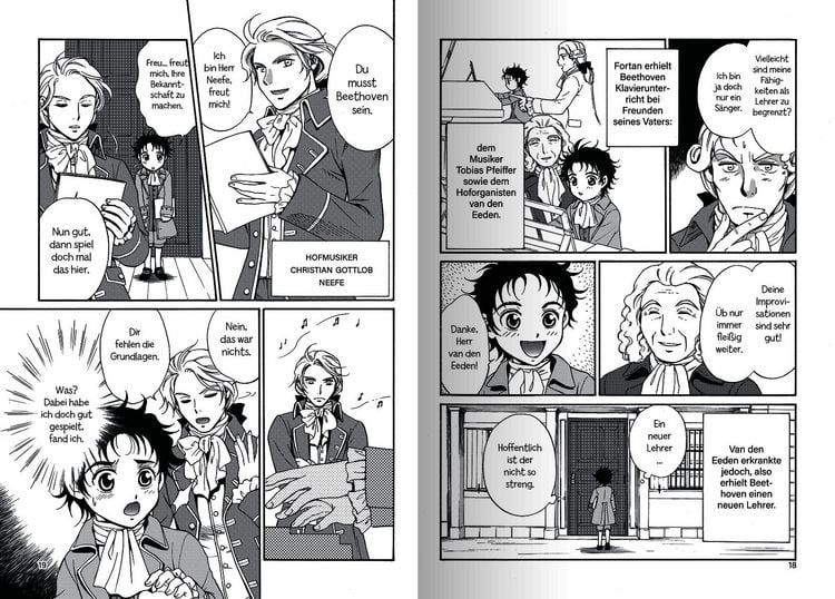 Produktbild: MANGA-Biografien &ndash; Beethoven