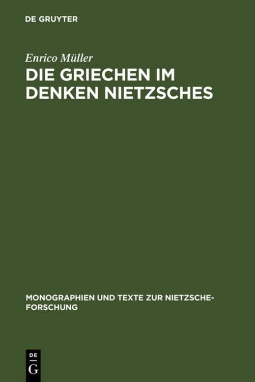 Produktbild: Die Griechen im Denken Nietzsches