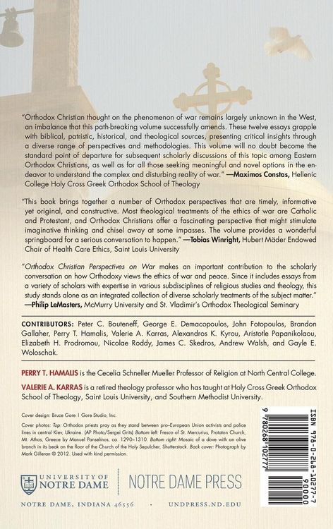 Produktbild: Orthodox Christian Perspectives on War