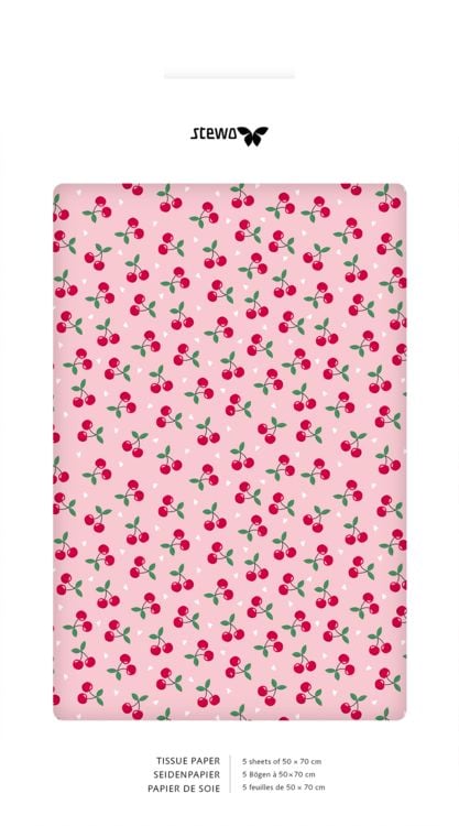 Produktbild: Seidenpapier 50x70cm Chera rosa