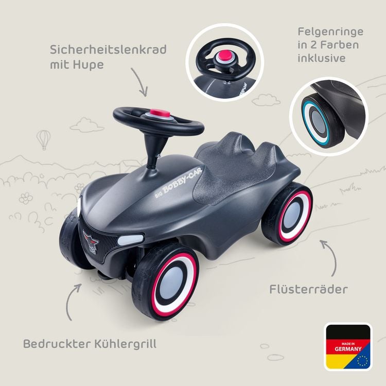 Produktbild: BIG Bobby Car Neo Anthrazit