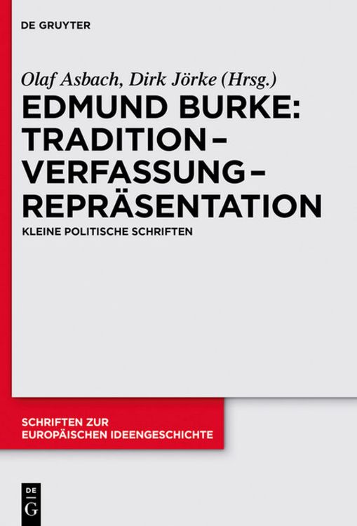 Produktbild: Tradition – Verfassung – Repräsentation