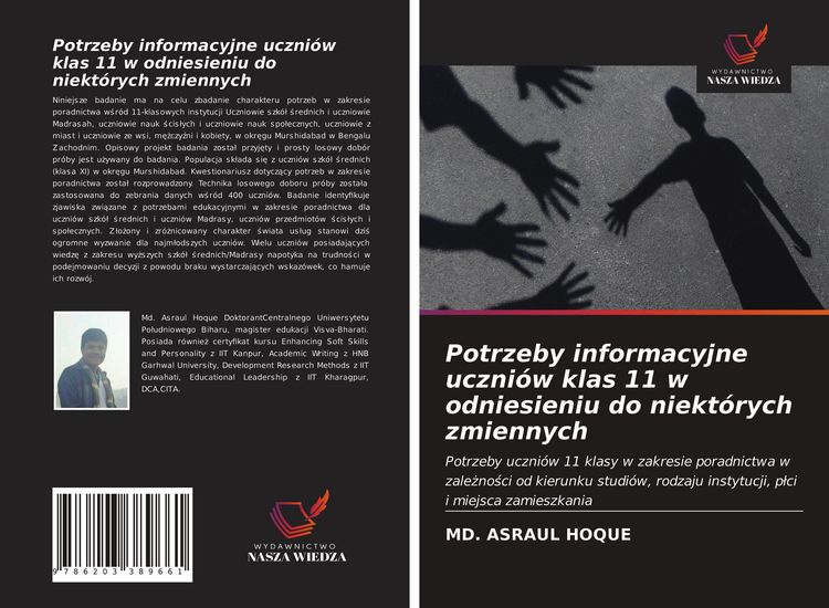 Produktbild: Potrzeby informacyjne uczni&oacute;w klas 11 w odniesieniu do niekt&oacute;rych zmiennych