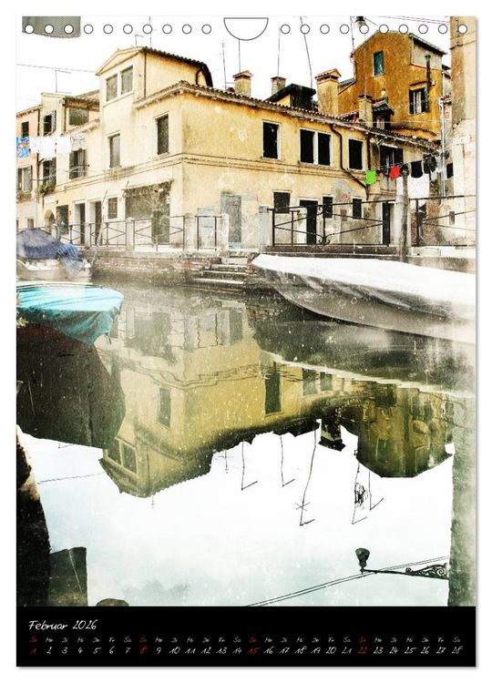 Produktbild: Venezia 2026 Stadt der Tr&auml;ume (Wandkalender 2026 DIN A4 hoch), CALVENDO Monatskalender