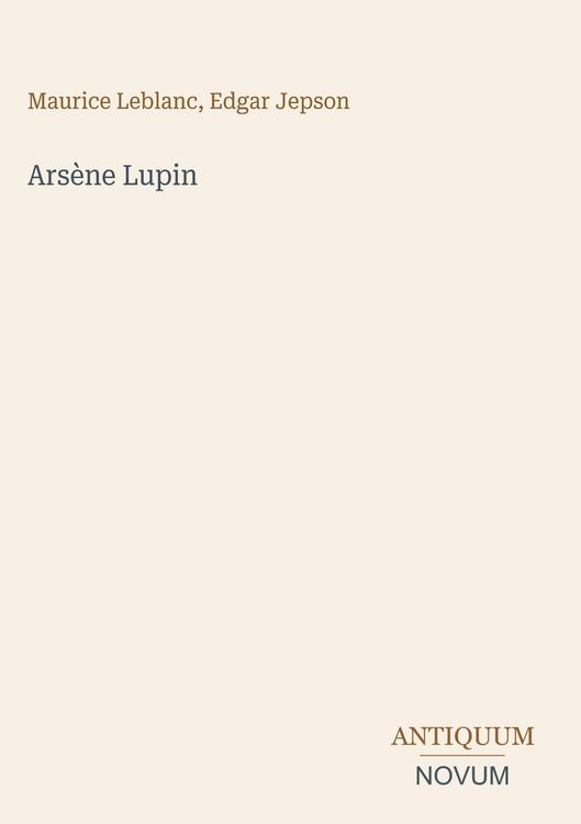 Produktbild: Ars&egrave;ne Lupin