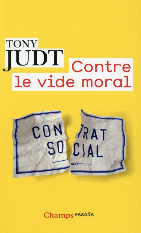 Produktbild: Contre le vide moral