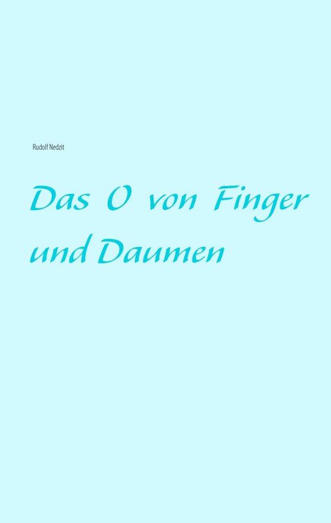Produktbild: Das O von Finger und Daumen