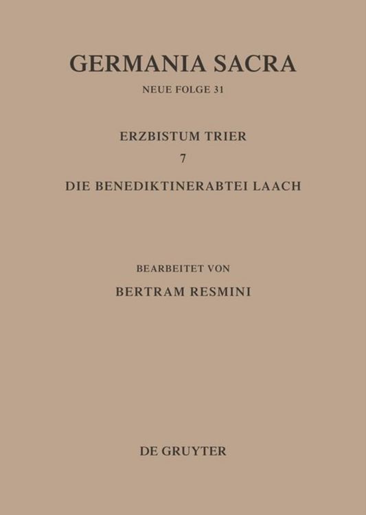 Produktbild: Das Erzbistum Trier 7. Die Benediktinerabtei Laach