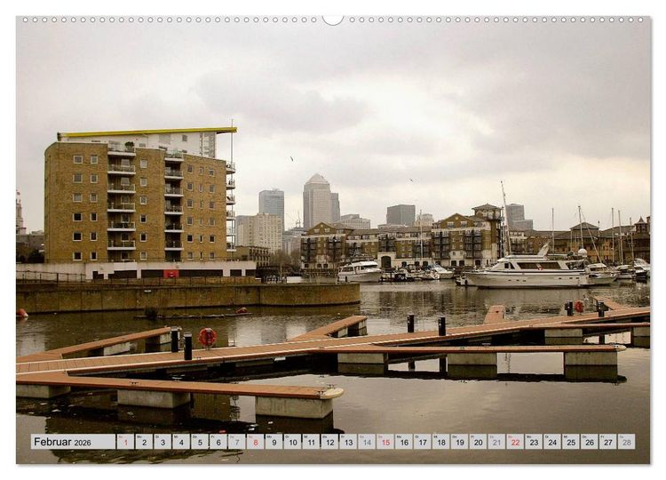 Produktbild: London cool - modern + traditionell (Wandkalender 2026 DIN A2 quer), CALVENDO Monatskalender