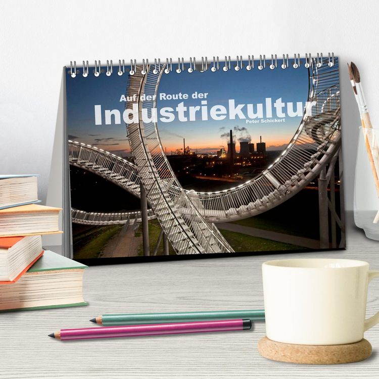 Produktbild: Auf der Route der Industriekultur (Tischkalender 2026 DIN A5 quer), CALVENDO Monatskalender