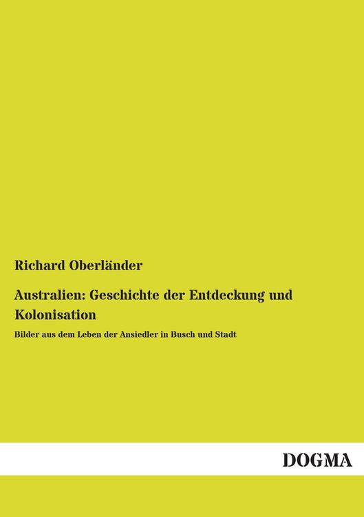 Produktbild: Australien: Geschichte der Entdeckung und Kolonisation