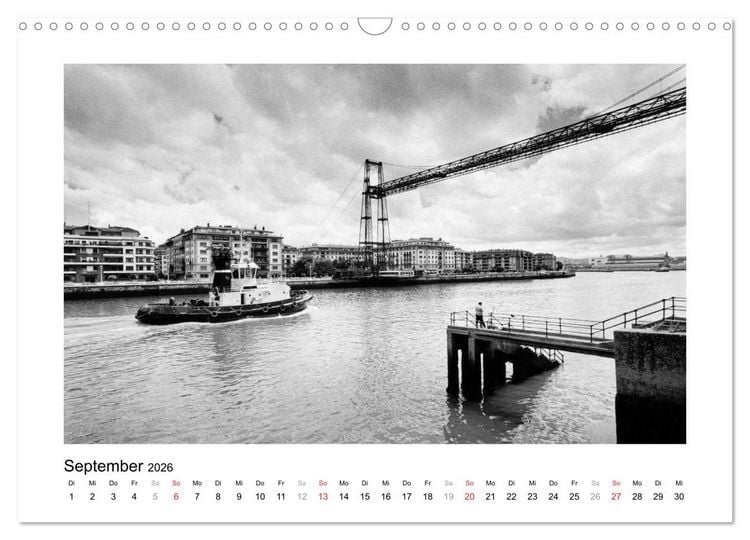 Produktbild: Bilbao - Bilder einer Stadt (Wandkalender 2026 DIN A3 quer), CALVENDO Monatskalender