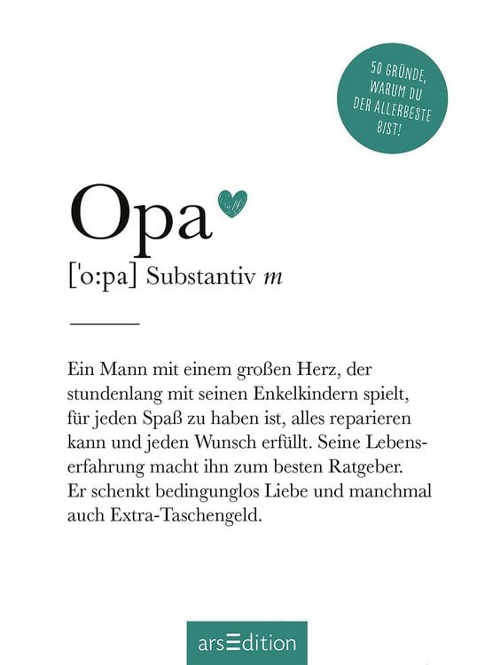 Produktbild: Opa (Substantiv, m)
