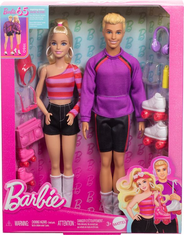 Produktbild: Ken & Barbie Fashionista Puppen - 65th Anniversary