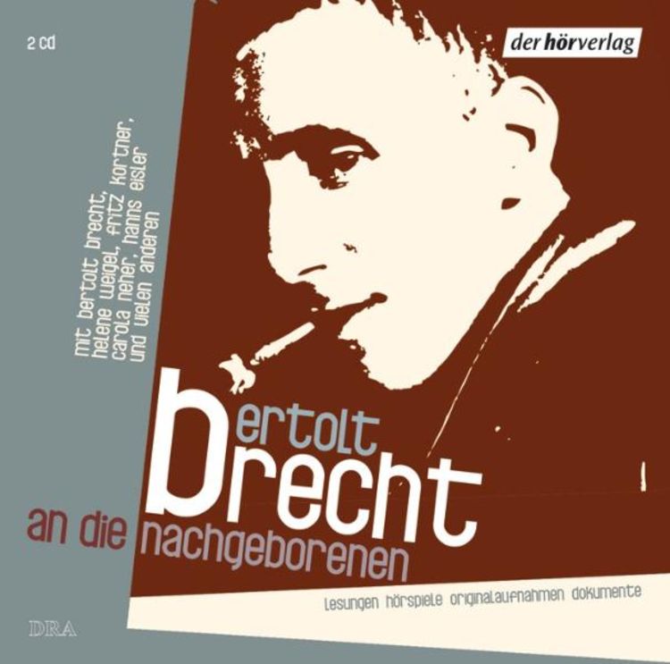 Produktbild: An die Nachgeborenen