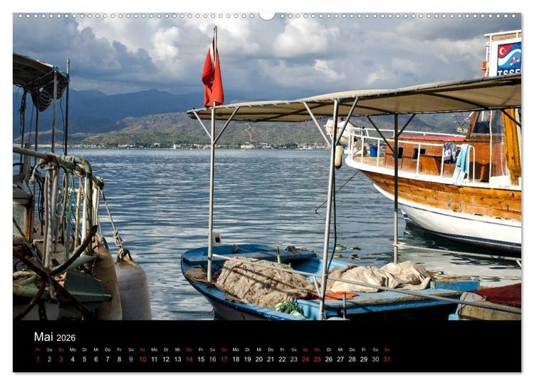 Produktbild: T&uuml;rkische Riviera - Entlang der lykischen K&uuml;ste (Wandkalender 2026 DIN A2 quer), CALVENDO Monatskalender
