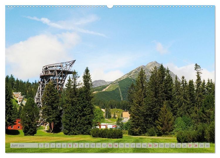 Produktbild: Streifz&uuml;ge durch die mittlere Slowakei (hochwertiger Premium Wandkalender 2026 DIN A2 quer), Kunstdruck in Hochglanz