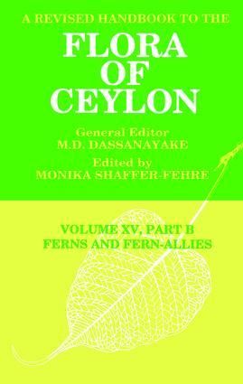 Produktbild: A Revised Handbook to the Flora of Ceylon, Vol. XV, Part B