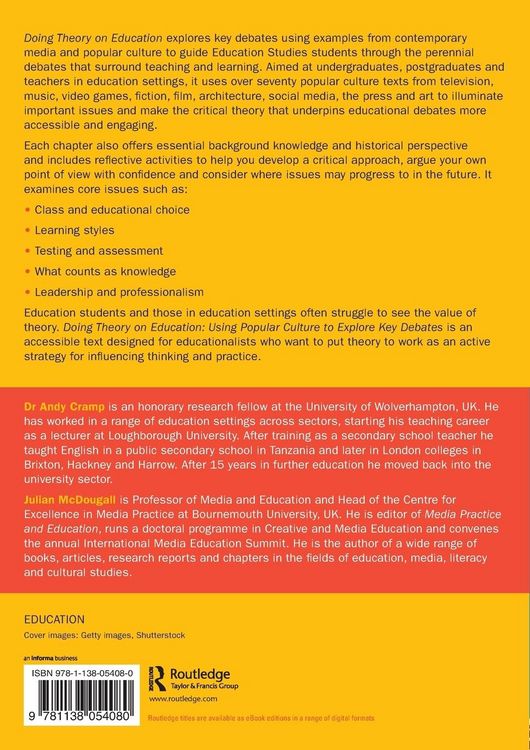 Produktbild: Doing Theory on Education