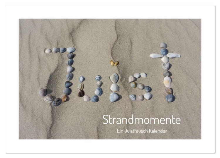 Produktbild: Juist Strandmomente (Wandkalender 2026 DIN A3 quer), CALVENDO Monatskalender