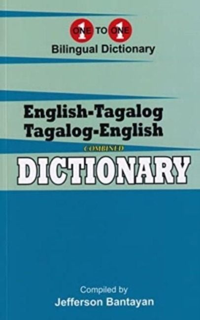 Produktbild: English-Tagalog & Tagalog-English One-to-One Dictionary