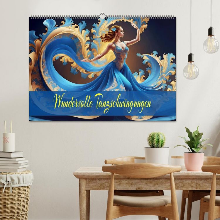 Produktbild: Wundervolle Tanzschwingungen (Wandkalender 2026 DIN A2 quer), CALVENDO Monatskalender