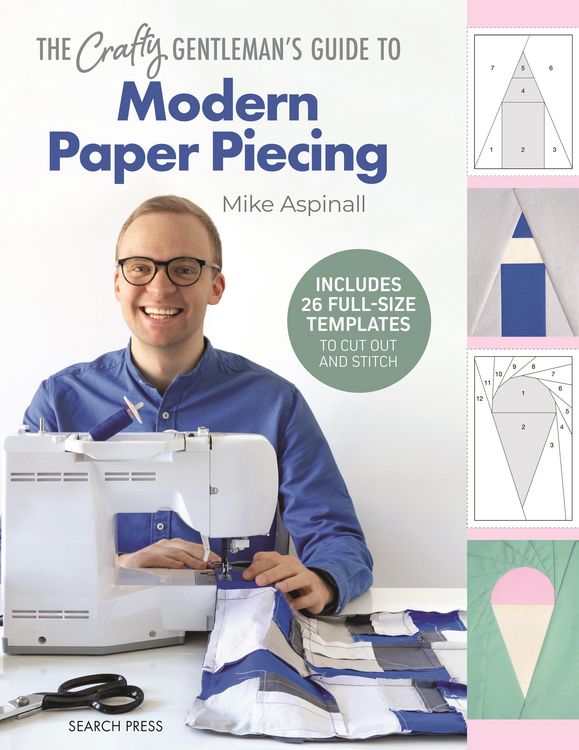 Produktbild: Crafty Gentleman's Guide to Modern Paper Piecing