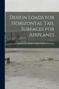 Produktbild: Design Loads for Horizontal Tail Surfaces for Airplanes