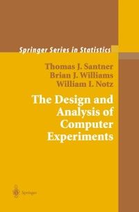 Produktbild: The Design and Analysis of Computer Experiments