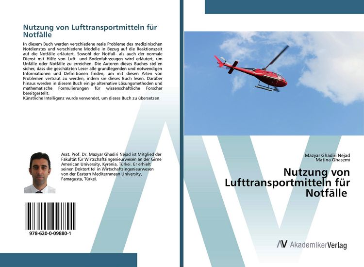 Produktbild: Nutzung von Lufttransportmitteln f&uuml;r Notf&auml;lle