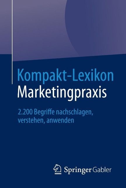 Produktbild: Kompakt-Lexikon Marketingpraxis