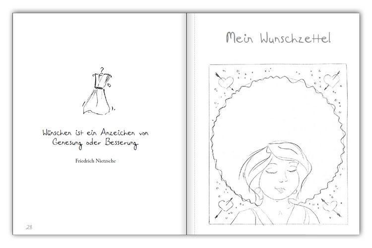 Produktbild: Das Wunschzettelbuch - F&uuml;r alle deine W&uuml;nsche!