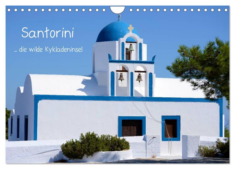 Produktbild: Santorini (Wandkalender 2026 DIN A4 quer), CALVENDO Monatskalender