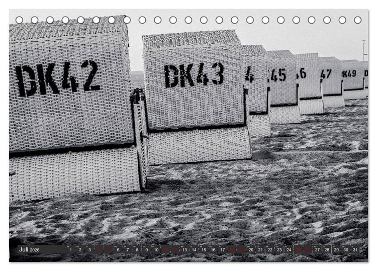 Produktbild: Ein Blick auf das Ostseebad Boltenhagen (Tischkalender 2026 DIN A5 quer), CALVENDO Monatskalender