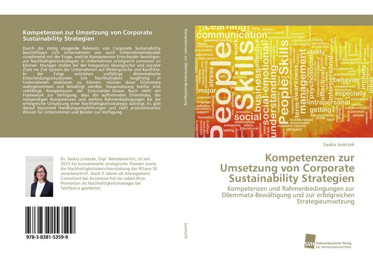 Produktbild: Kompetenzen zur Umsetzung von Corporate Sustainability Strategien