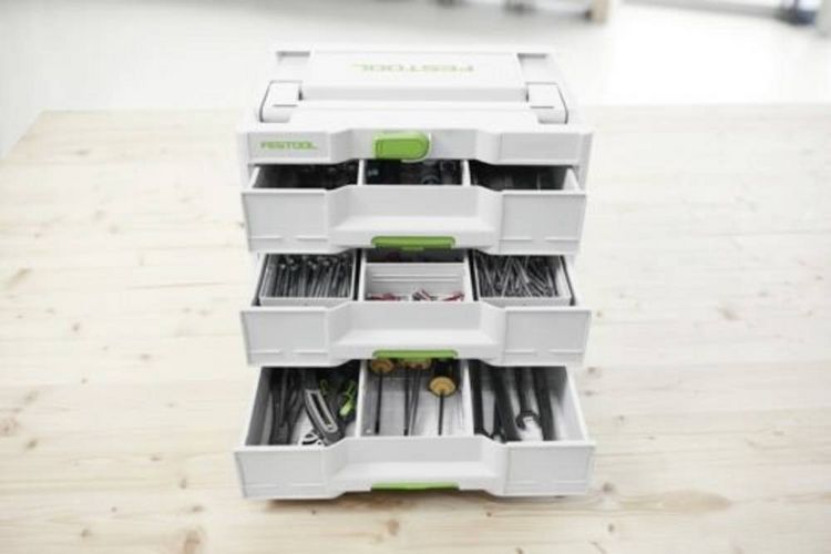 Produktbild: Festool Systainer SYS3-SORT/3M 337 577769 Transportkiste (L x B x H) 396 x 296 x 337mm