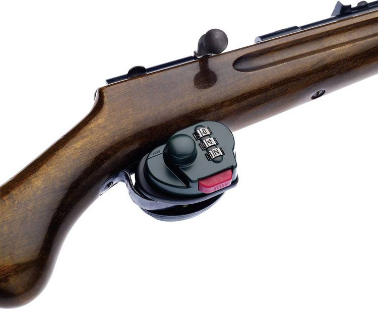 Produktbild: Burg W&auml;chter Gun Lock GL 345 SB Waffenschloss Dunkelgr&uuml;n Zahlenschloss
